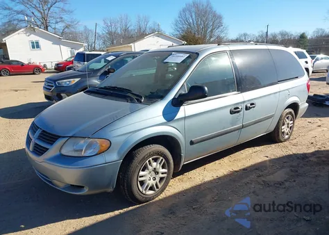2005 Dodge Grand Caravan Se from USA, damaged, VIN 1D4GP24R25B272708